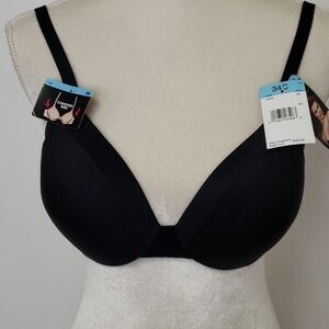 Maidenform T-Shirt Bra Black 34C Style 09436 NWT